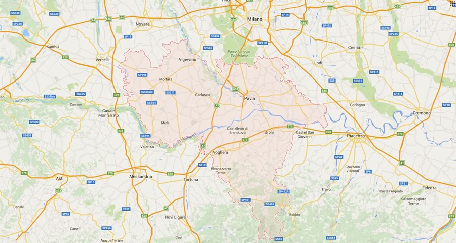 Nuove destinazioni per Pavia e provincia